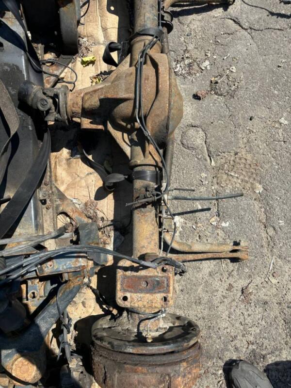 Міст ведучий задній в зборі під барабани без ABS двухкатковий спарка i = 5.13 Ford Transit 2000-2006 BF-807 - 3