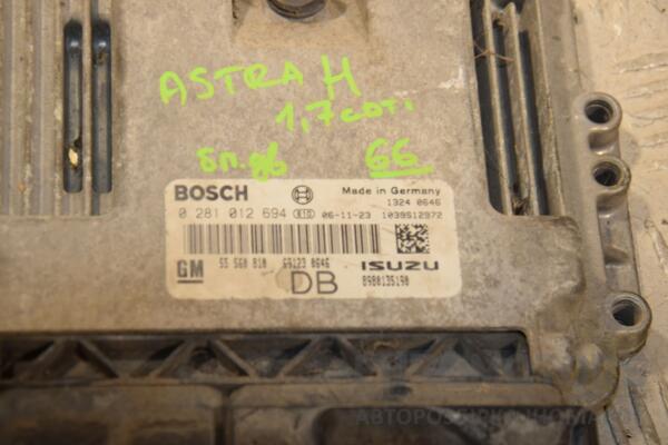 Блок керування двигуном Opel Astra 1.7cdti (H) 2004-2010 0281012694 454193 - 2