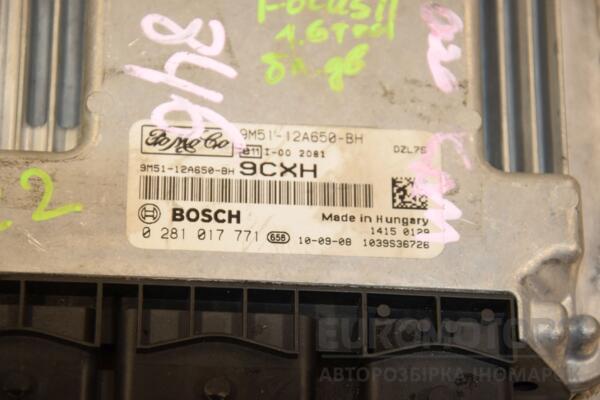 Блок керування двигуном Ford Focus 1.6tdci (II) 2004-2011 9M5112A650BH 454442 - 2