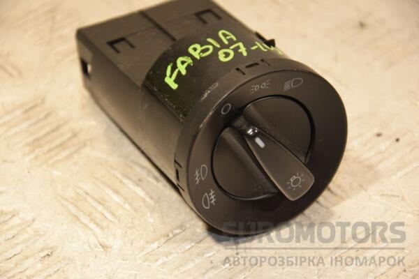 Перемикач світла фар Skoda Fabia 2007-2014 1U0941531D 454699 euromotors.com.ua