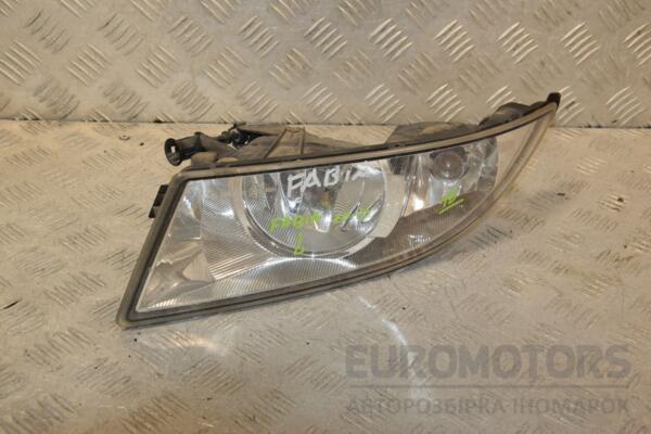 Фара протитуманна ліва 10- Skoda Fabia 2007-2014 5J0941699B 454718 euromotors.com.ua