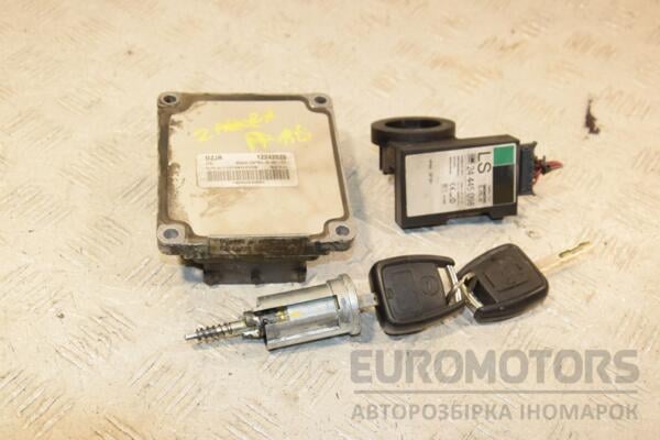 Блок управління двигуном комплект Opel Zafira 1.6 16V (A) 1999-2005 12242020 454742 euromotors.com.ua