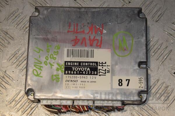 Блок управления двигателем Toyota Rav 4 1.8 16V 2000-2005 8966142730 455691 euromotors.com.ua