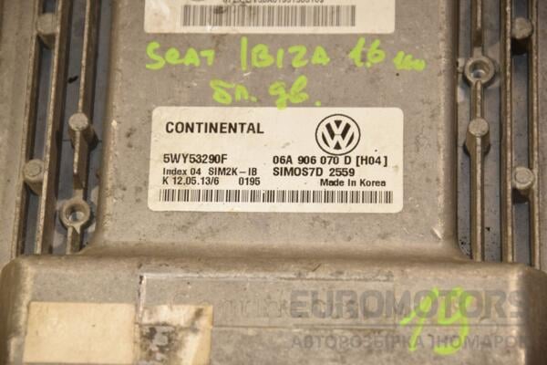 Блок керування двигуном Seat Ibiza 1.6 16V 2008-2017 06A906070D 455706 - 2