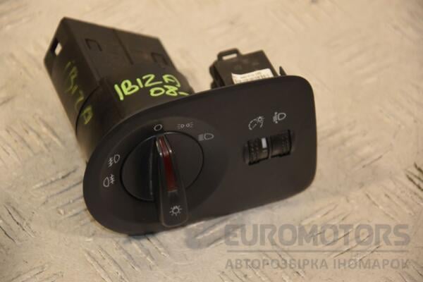 Перемикач світла фар Seat Ibiza 2008-2017 6J1941531AL 455726 euromotors.com.ua