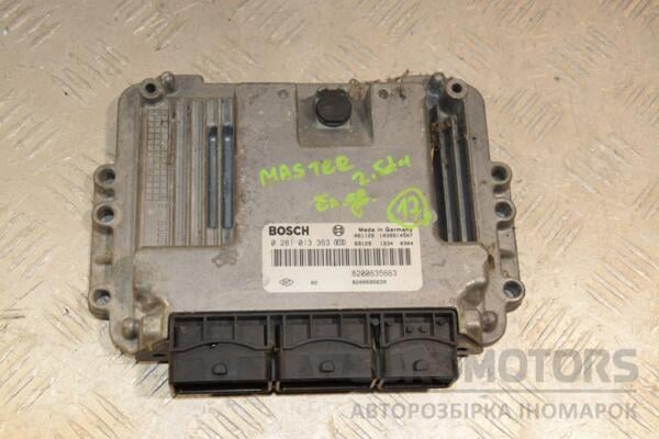Блок управления двигателем Opel Movano 2.5dCi 1998-2010 0281013363 455968 euromotors.com.ua