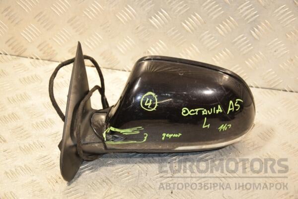 Зеркало левое электрическое 11 пинов 09- (дефект) Skoda Octavia (A5) 2004-2013 456161 - 2