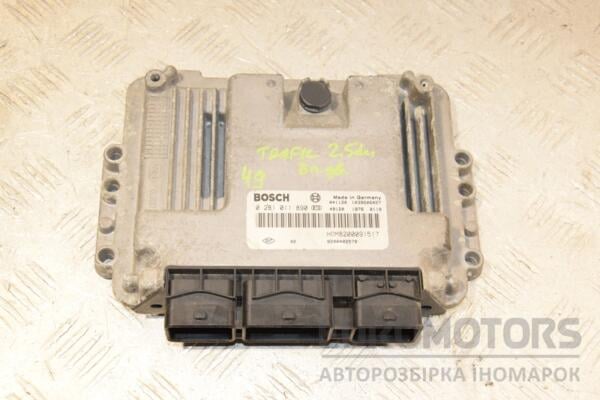 Блок керування двигуном Opel Vivaro 2.5dCi 2001-2014 0281011890 456720 euromotors.com.ua