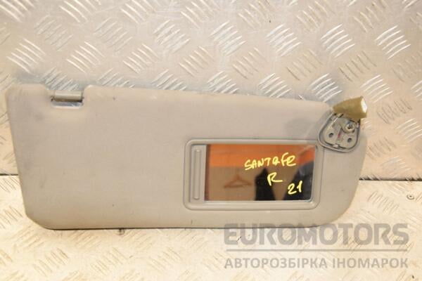 Козырек солнцезащитный правый Hyundai Santa FE 2006-2012 456951 euromotors.com.ua