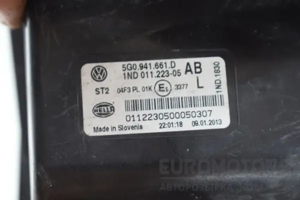 Левая противотуманная фара VW Golf 2.0 TDI (VII) 2012-2020 5G0941661D it-18298 Дизель - 3