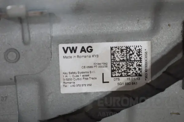 Нижня подушка безпеки (колінна) VW Golf 2.0 TDI (VII) 2012-2020 5G1880841 it-18299 Дизель - 3